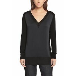 Rag & Bone • Vivienne V Neck Longline Top